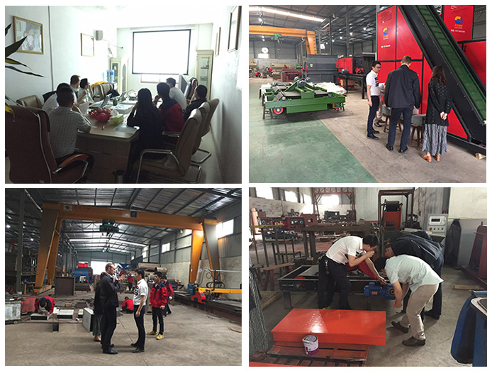 美卓前來觀看我廠